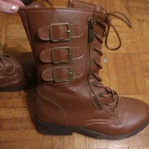 Brown boots